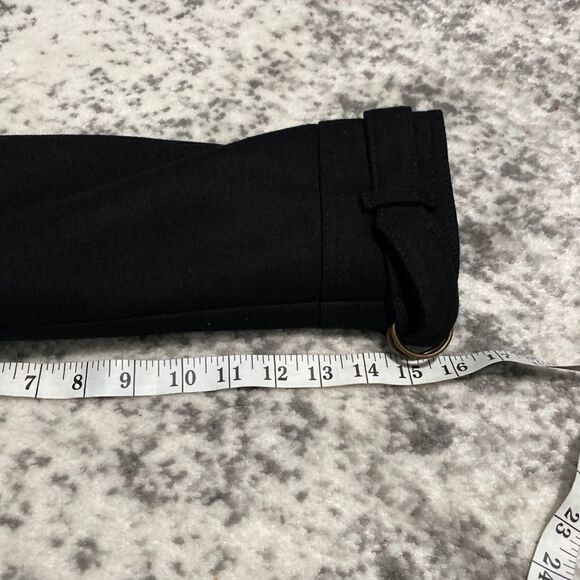 Mickey 71 Wool blend pea coat jacket size L EUC big embroidered logo on back - Picture 11 of 14